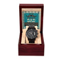Boyfriends Dad Father Like You Chronograph Watch