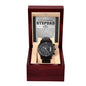 Stepdad A Bright Spot Metal Chronograph Watch