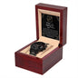 Dad Farters Day Metal Chronograph Watch