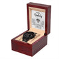 Dad In Your Arms Metal Chronograph Watch