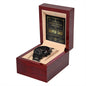 Super Dad Certificate Metal Chronograph Watch