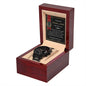 Dad I love You Metal Chronograph Watch