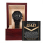 Dad Most Precious Gift Metal Chronograph Watch