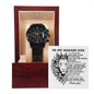 Dad Important Person Metal Chronograph Watch