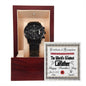 Catfather Certificate Of Recognition Metal Chronograph Watch