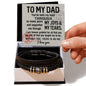 Dad Held My Hand Bracelet