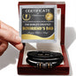 Boyfriends Dad Officially Recognized Bracelet
