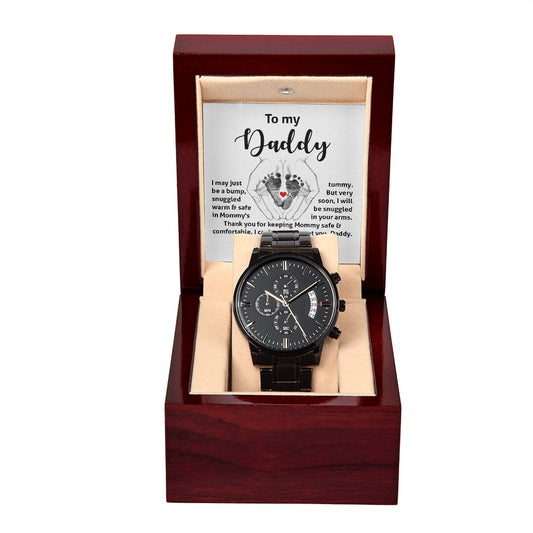 Dad In Your Arms Metal Chronograph Watch