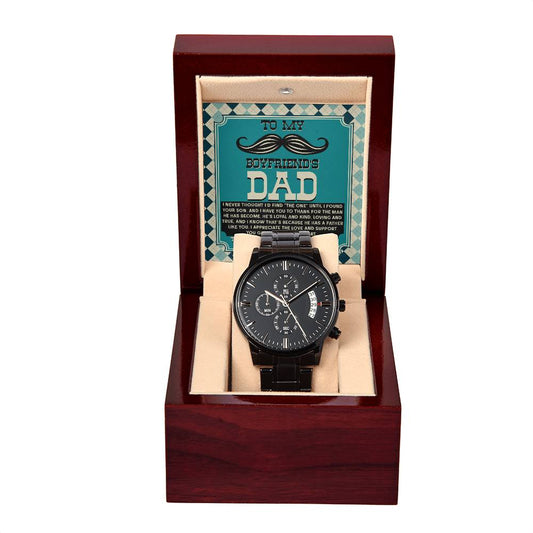 Boyfriends Dad Father Like You Chronograph Watch