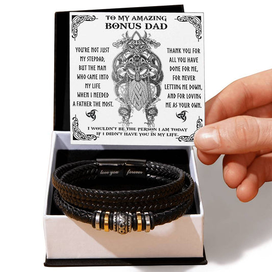 Bonus Dad Needed A Father Bracelet