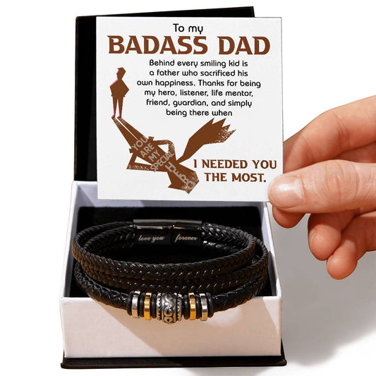 Dad His Own Happiness Bracelet