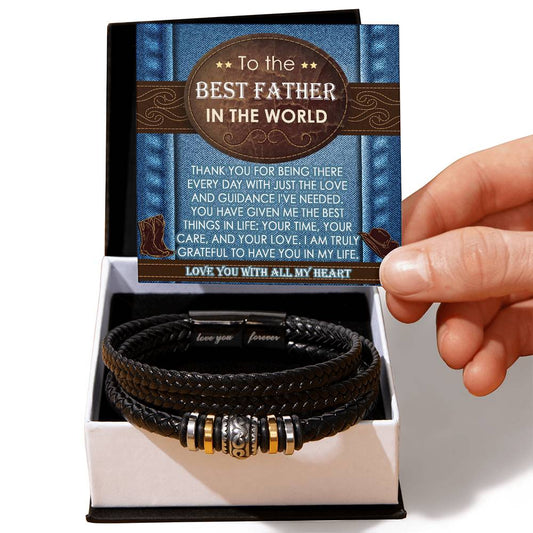 Dad All My Heart Bracelet